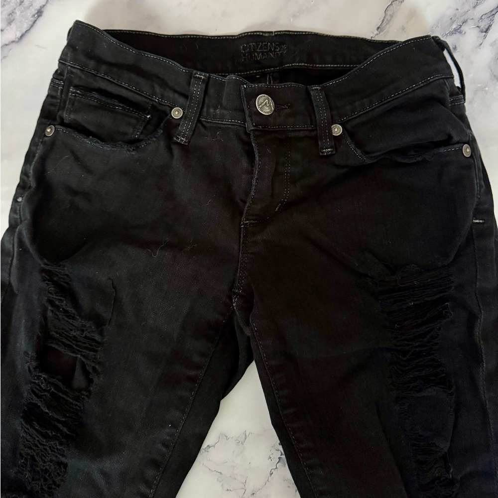 Citizens of Humanity “destroyed” skinny jeans